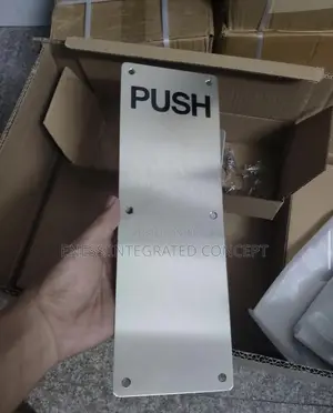 Stainless Push Plate