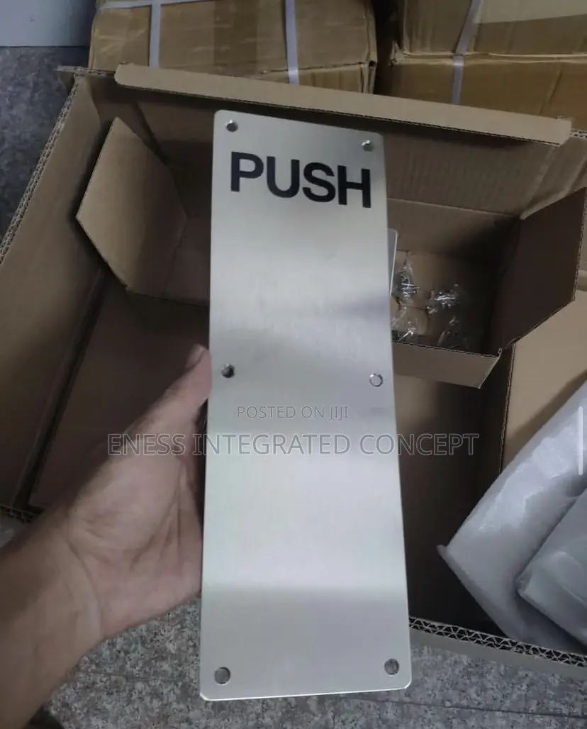 Stainless Push Plate