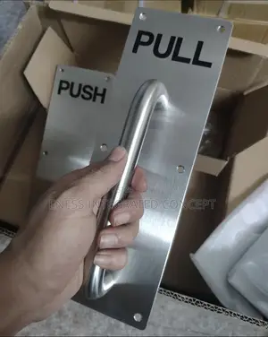 Stainless Pull Plate