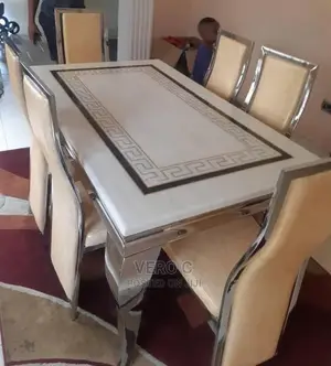 Quality Versace Dinning Table And 6 Chairs
