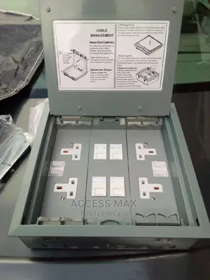Floor Box 13amps Socket and Cat6 Mouth Pain