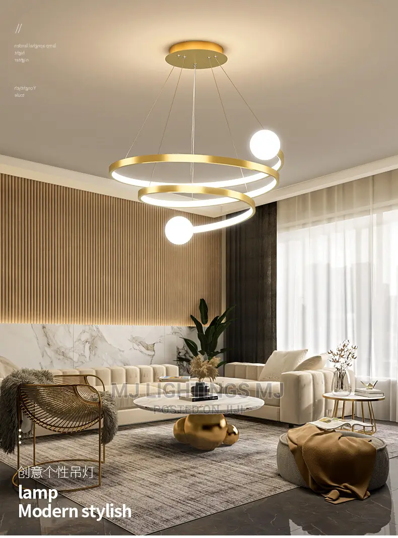Modern LED Pendant Light for Living Room Dining Room.