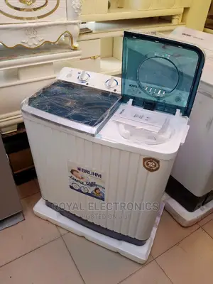 Latest Bruhm 8kg Semi-Automatic Washing Machine