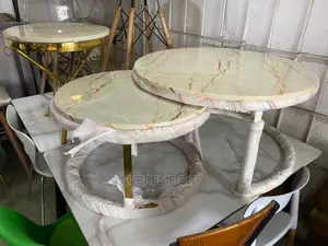 2 in 1 Marble Center Table