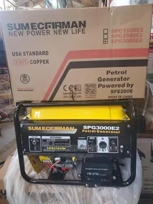 Brand New Sumec Firman(Spg3000e2)3kva Generator/ Copper/