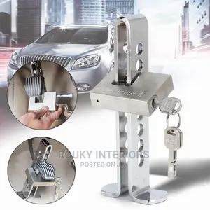 Stainless Steel Anti-Theft Car Brake Pedal Lock