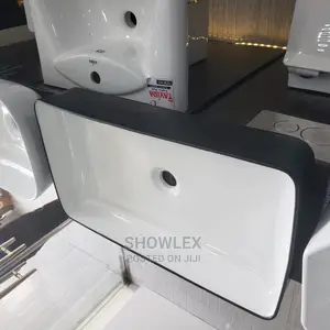 Basin Countertop White And Black