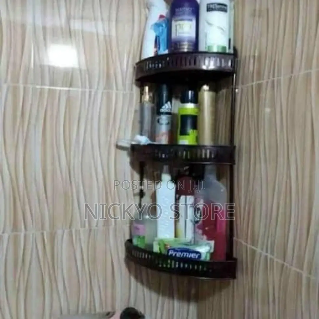 3 Layers Bathroom Corner Shelf