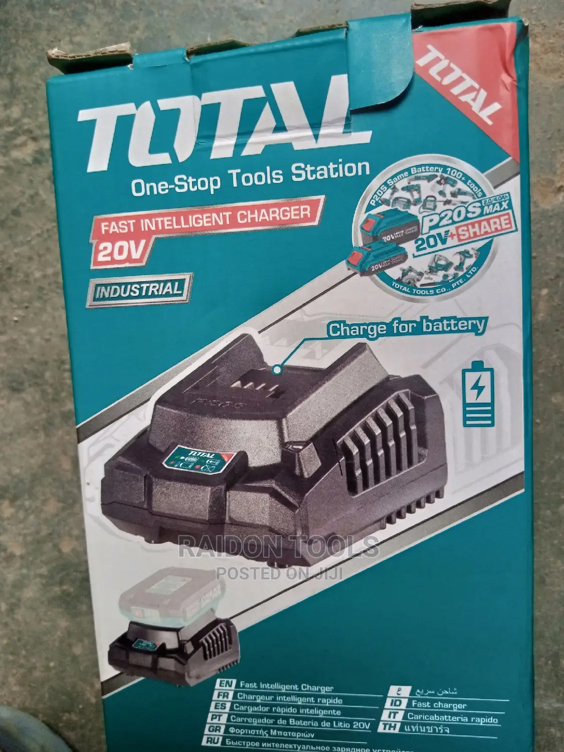 Total Battery Charger 21V