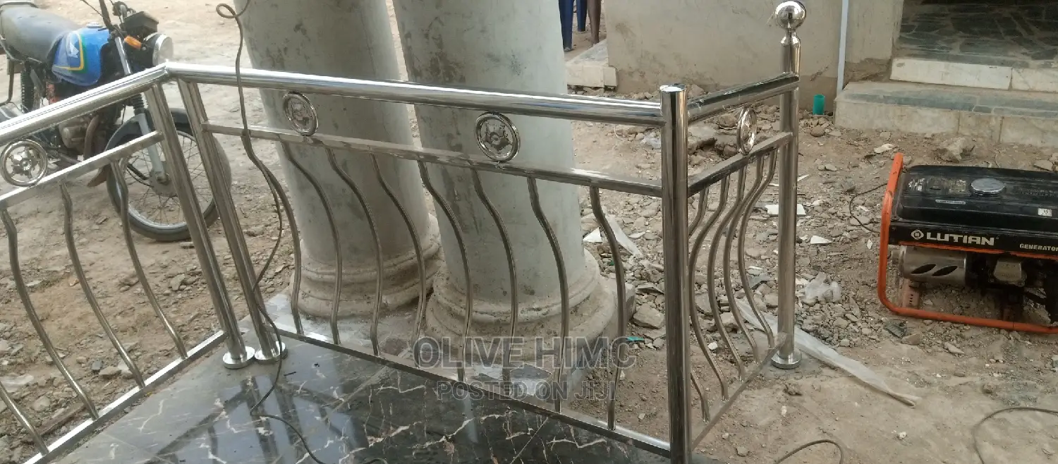 Stainless Gate and Stair Railing