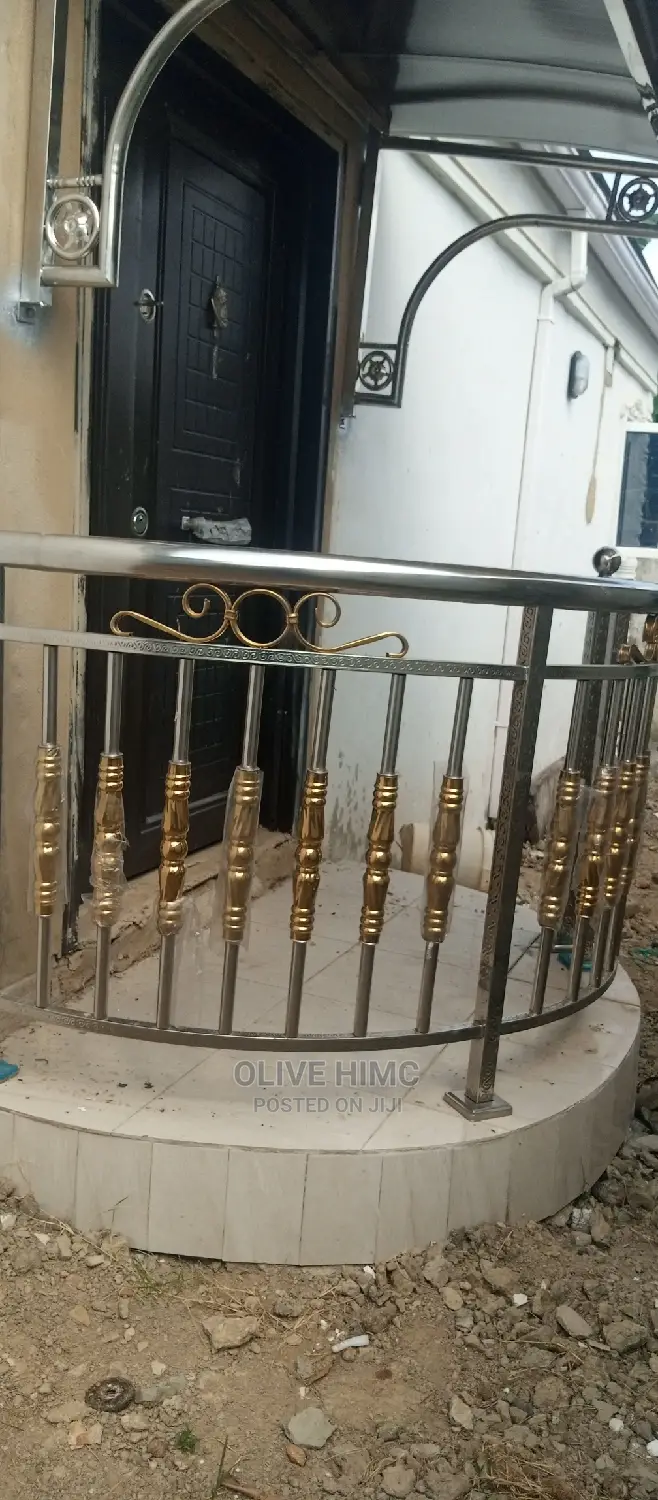 Stainless Gate and Stair Railing