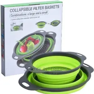 2 in 1 Collapsible Filter and Sieve Basket
