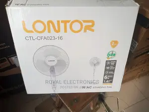 AC Cooling Lontor 16"Inches Standing Fan