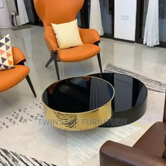 New Modern Luxury Rotating Designed Centre Table