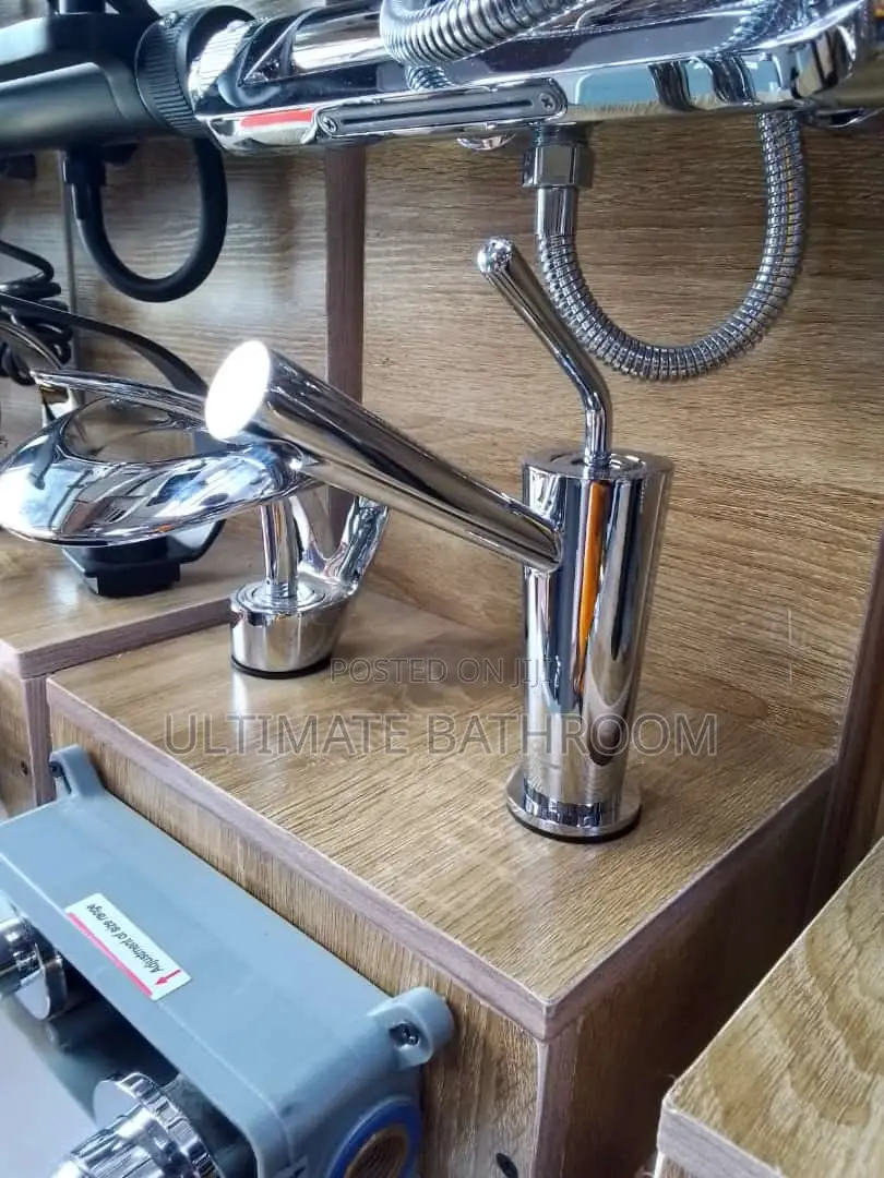 Quality Chrome Joystick Basin Mixer Tap