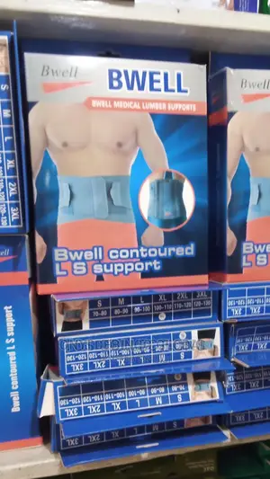 Bwell Medical Contoured Lumber Support: M, L, XL, XXL, XXXL.