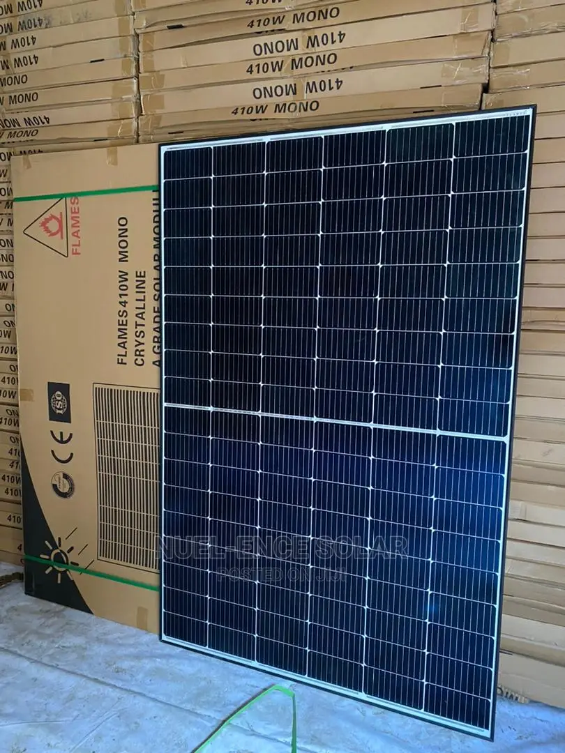 410w Monocrystalline Flames Panels