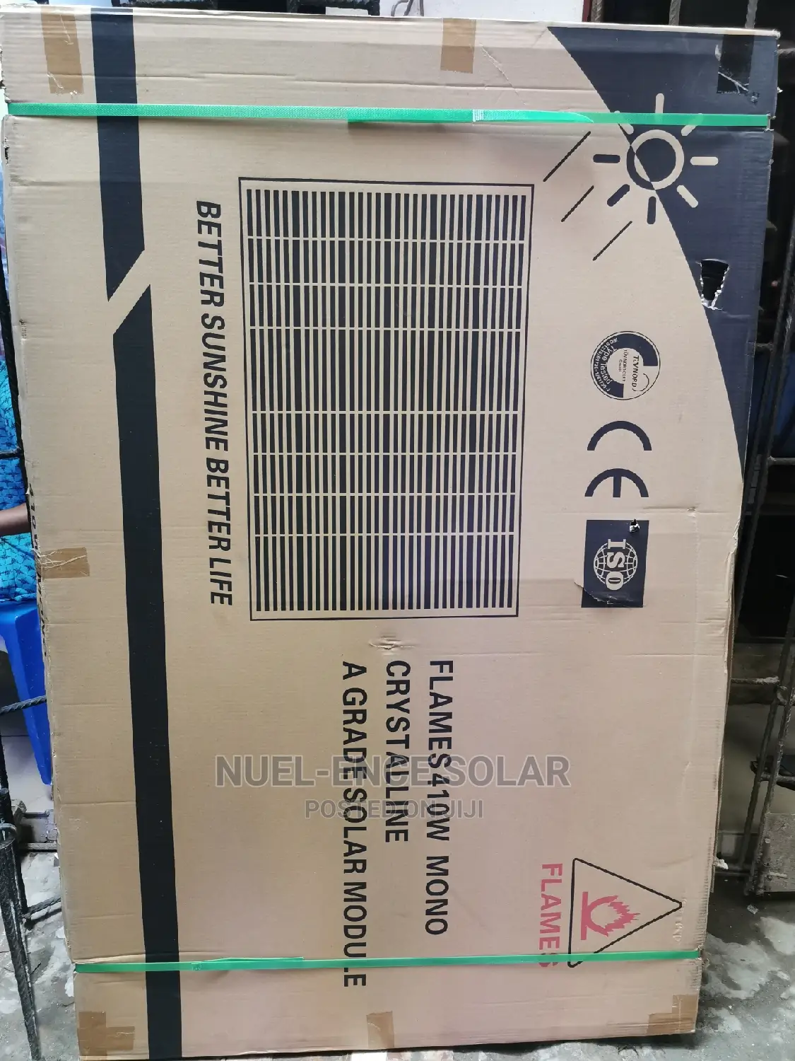 410w Monocrystalline Flames Panels