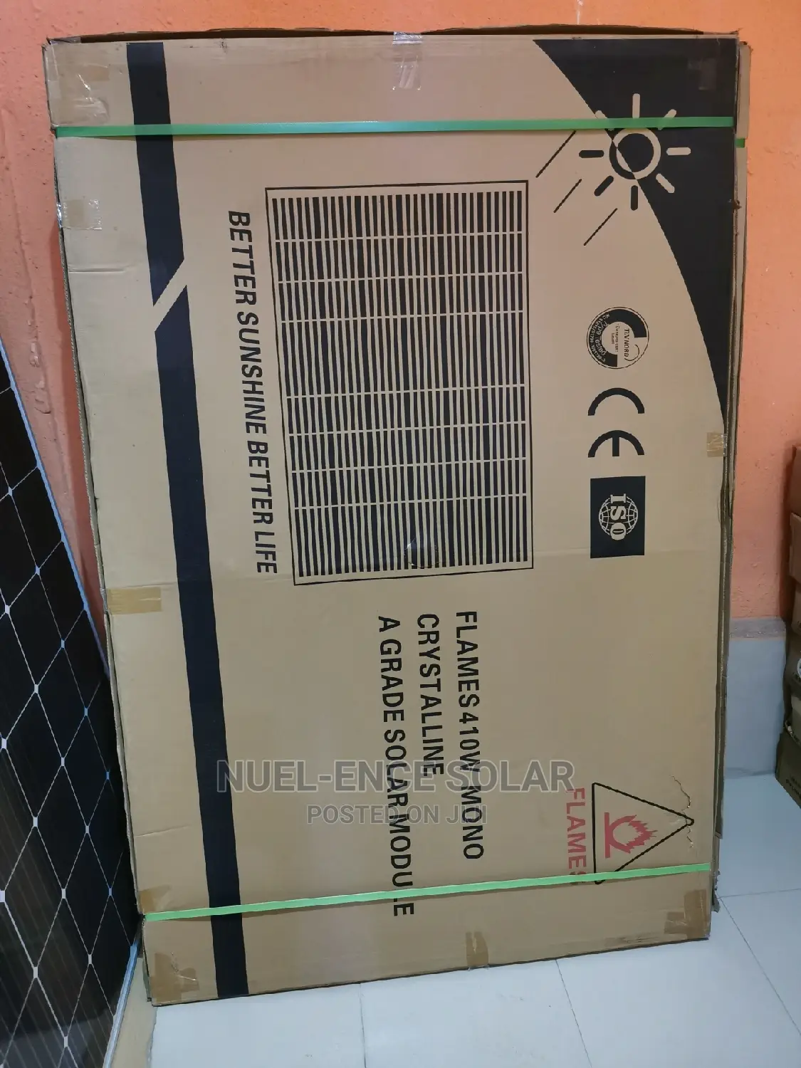 410w Monocrystalline Flames Panels