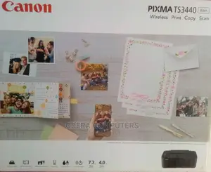 Photo - Canon PIXMA TS3440 Black Wireless Inkjet Printer