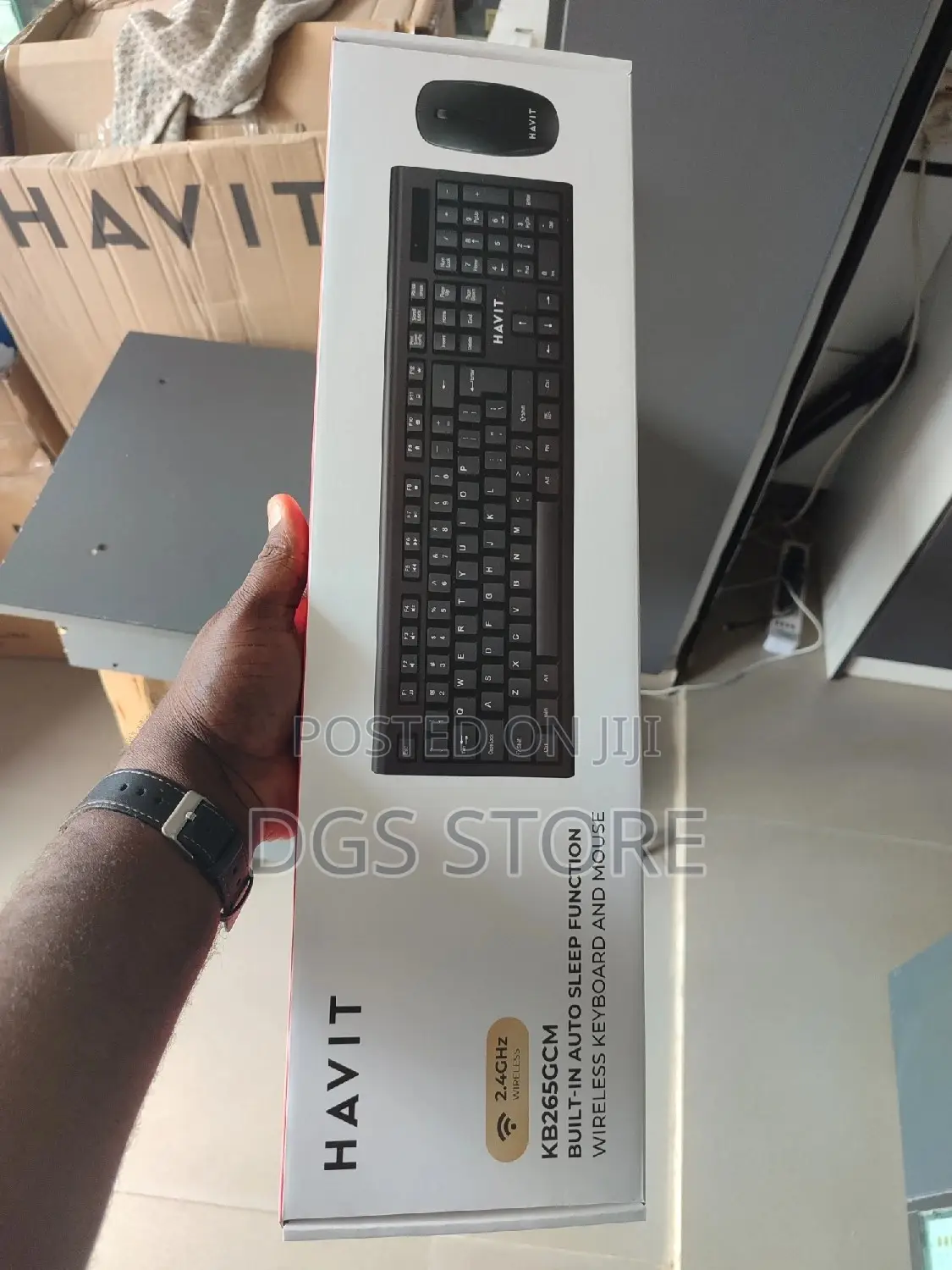 Havit Kb265gcm Wireless Keyboard and Mouse