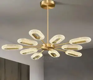 Modern Crystal LED Ceiling Chandelier Pendant Light.