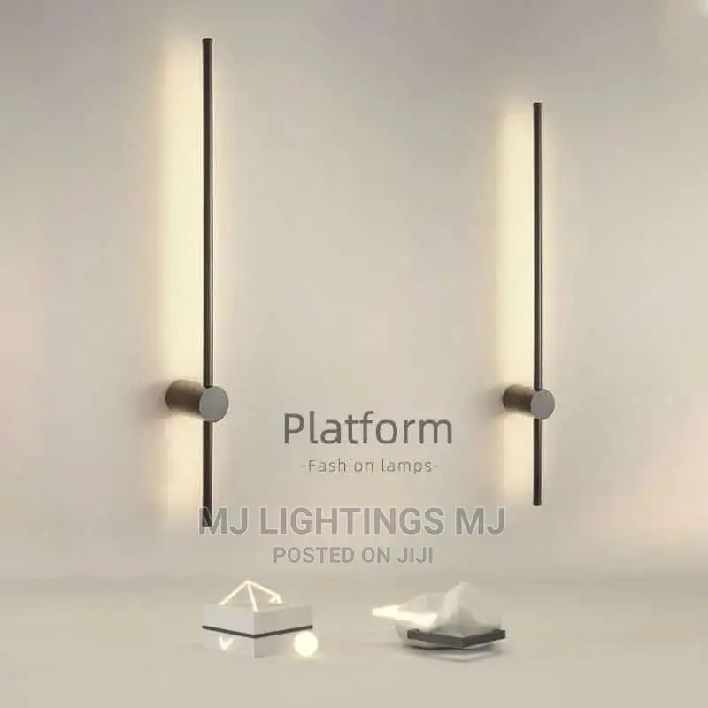 Modern Simple Linear Tube LED Wall Lamp.