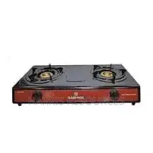 Rashnik Double Gas Cooker - Automatic Ignition