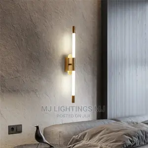 Minimal Long Strip Wall Lamp Bedroom Bedside Lamp.