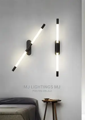 Minimal Long Strip Wall Lamp Bedroom Bedside Lamp.