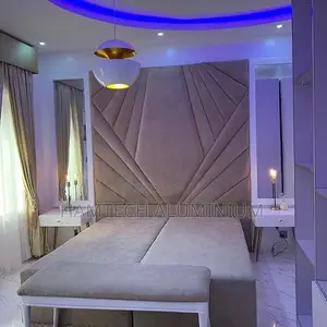 Leather Fabric Bed
