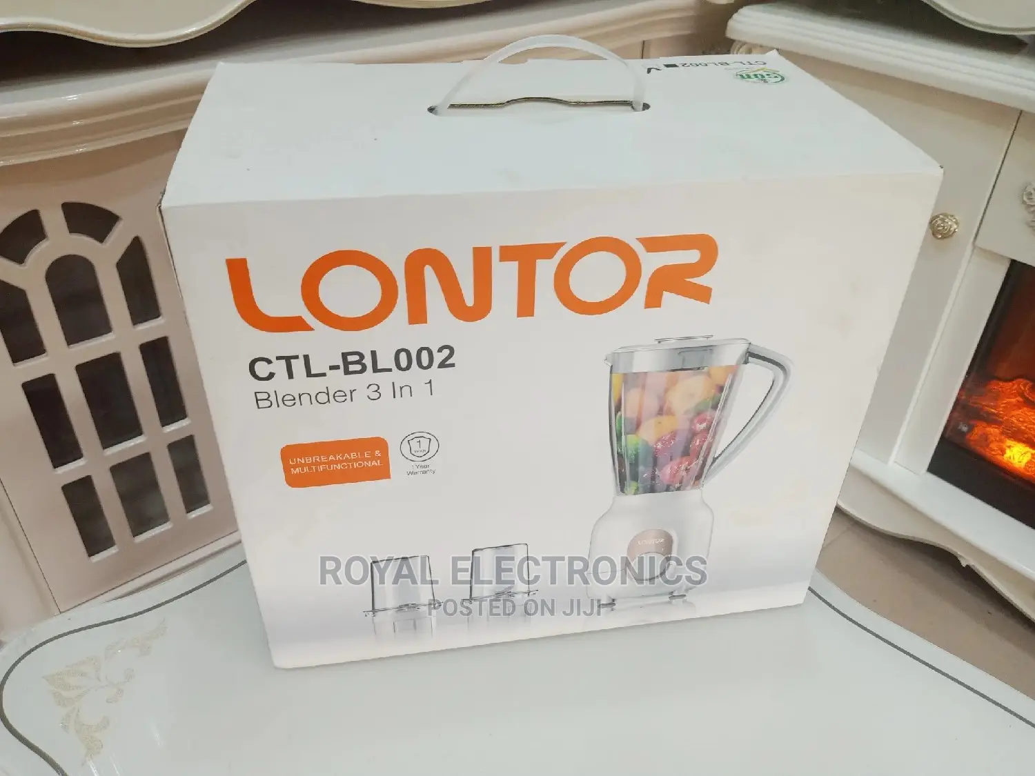 Powerful New Lontor 3 in 1 Electrical Blender | CTL-Bl002