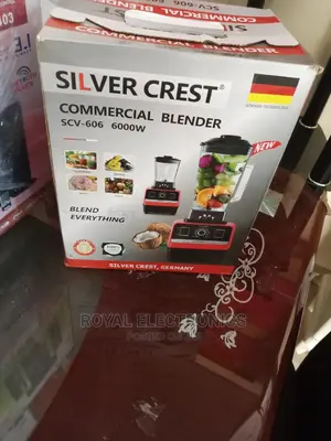 Trendy Design Silver Crest 6000W Commerical Blender
