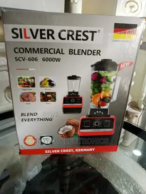 Trendy Design Silver Crest 6000W Commerical Blender