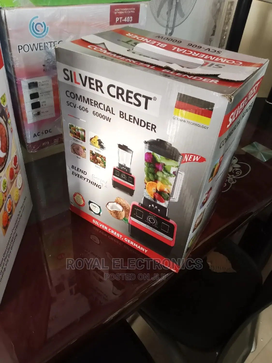Just Released Silver Crest 6000W Commerical Blender