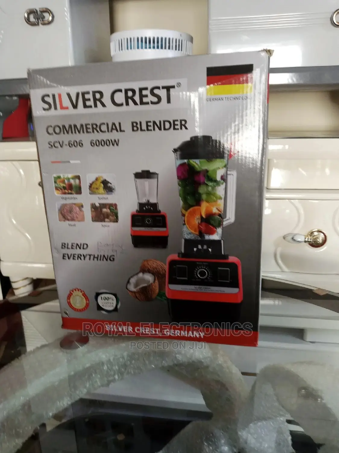 Just Released Silver Crest 6000W Commerical Blender
