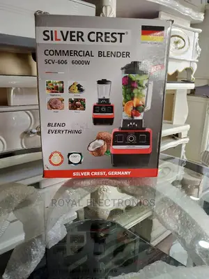 High Quality Silver Crest 6000W Commerical Blender