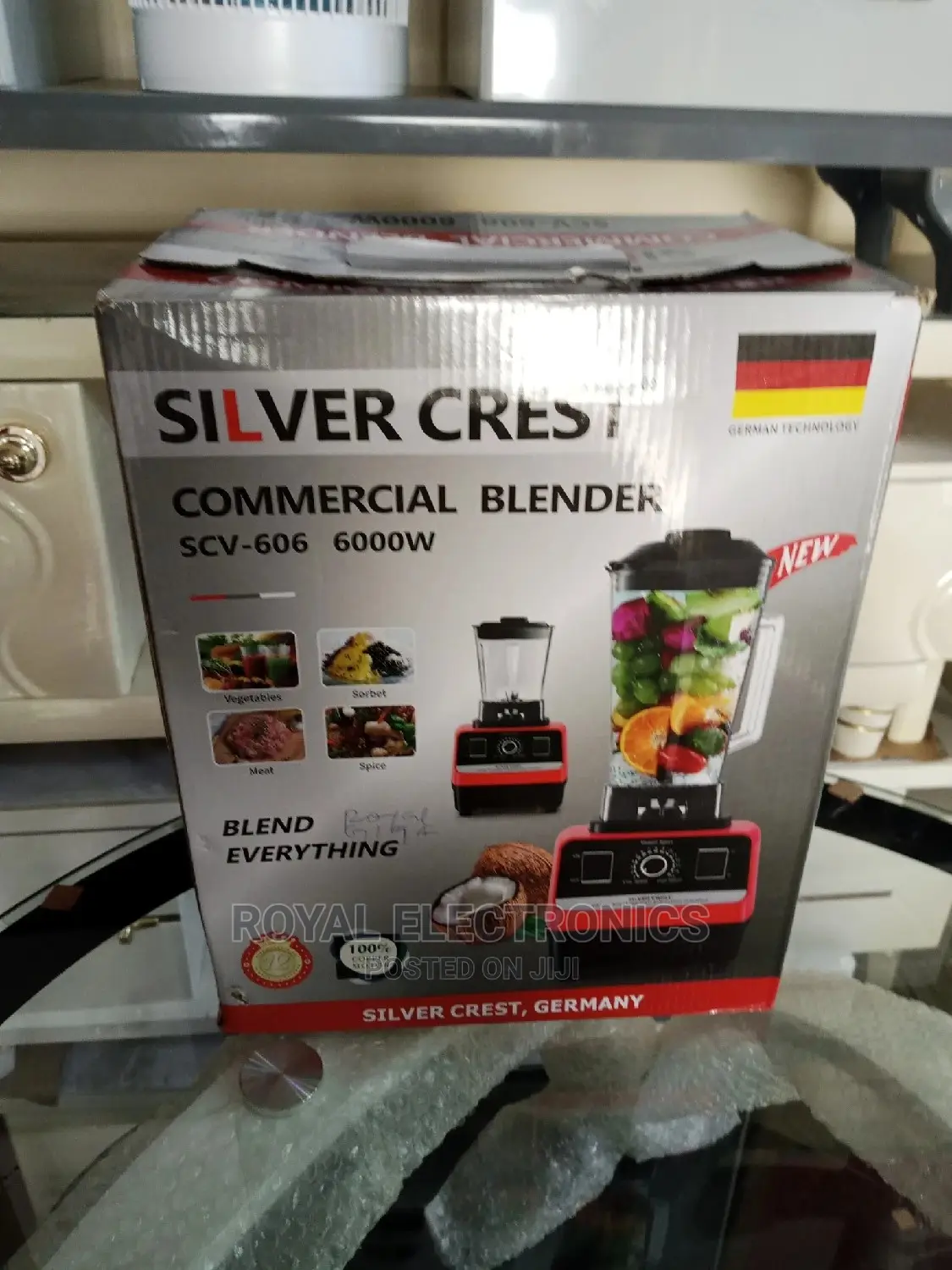 Amazing New Silver Crest 6000W Commerical Blender