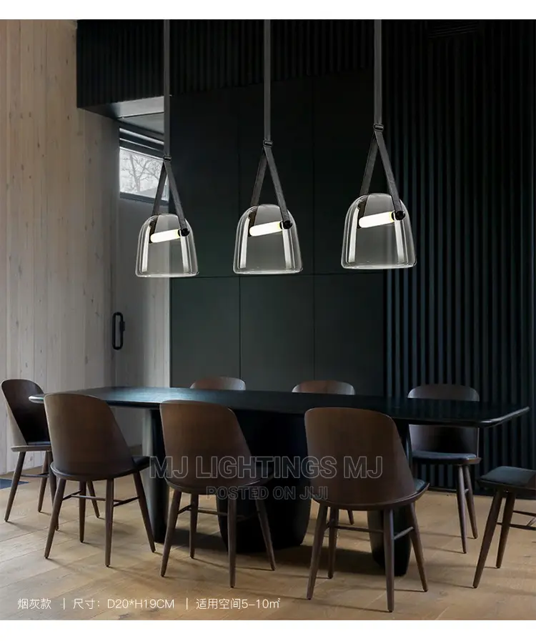 Modern Glass Pendant Lights Living Room Bedside Light.