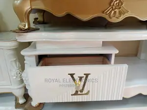 Very New LV Modern Center Table With Drawer