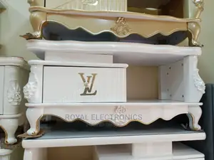 Amazing New LV Modern Center Table With Drawer
