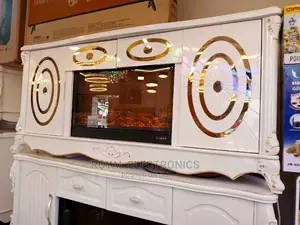 Amazing New Imported TV Stand With Electric Fire Display