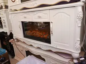 Very New Imported TV Stand With Electric Fire Display