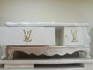 Very New Louis Vuitton Tv Stand With Double Drawer