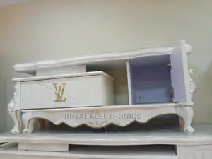 Authentic Louis Vuitton Tv Stand With Double Drawer