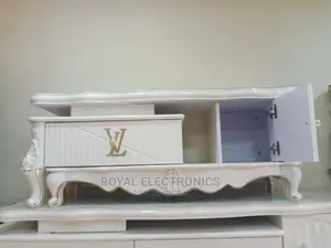 Authentic Louis Vuitton Tv Stand With Double Drawer