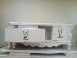 Superior Quality Louis Vuitton Tv Stand With Double Drawer
