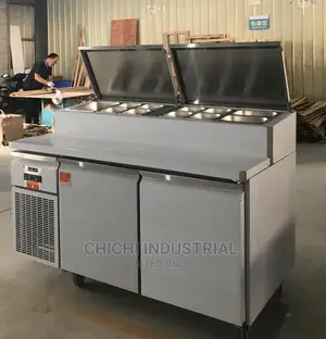Salad Bar and Refrigerator