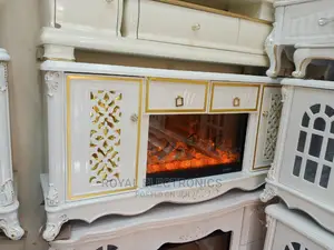 Good Quality Royal Tv Stand+Drawers And Electric Fireworks