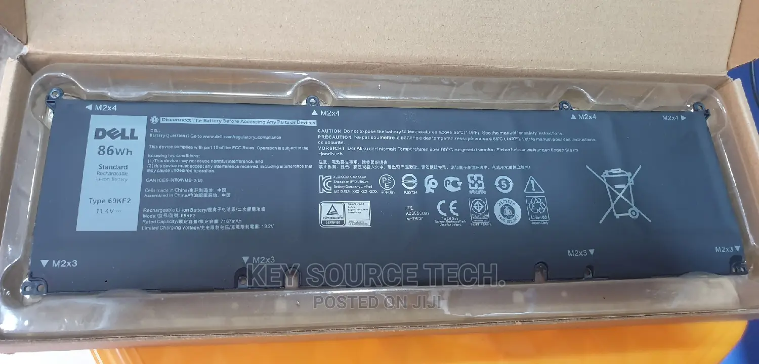 Alienware M15 R3, M16 R1 Battery (69kf2 86wh) Battery for XPS 15 9500